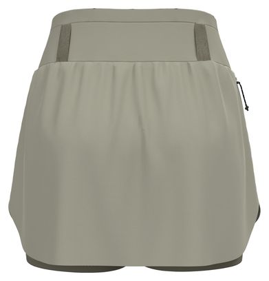 Pantaloncini Odlo X-Alp Trail da donna grigio chiaro