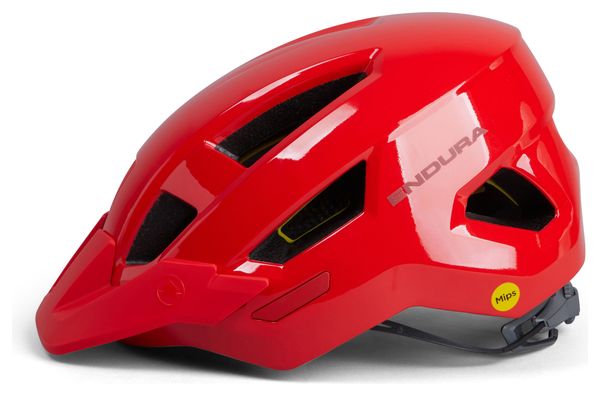 Endura Hummvee Mips Helmet Red