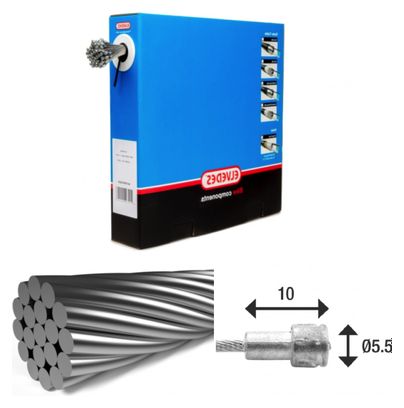Elvedes Bremskabel Ø 1,5 mm 2000 mm (x100)