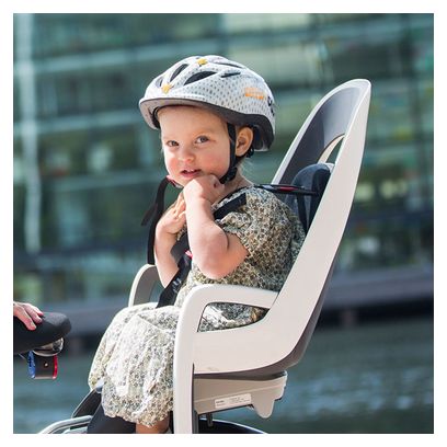 Hamax Caress Reclinable Child Bike Seat White Grey Black
