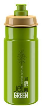 Botella de agua Elite Jet Green 550 ml Verde