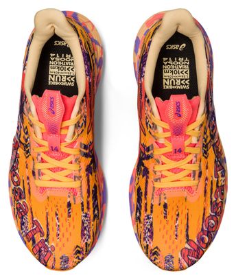 Asics Noosa Tri 14 Orange Purple Women's Running Shoes