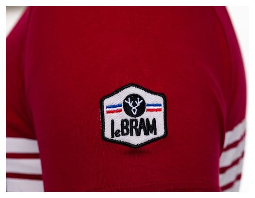 LeBram Short Sleeve T-Shirt Tourmalet Tasche Rot / Blau