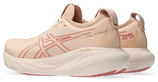 Chaussures Running Asics Gel-Nimbus 25 Rose Femme