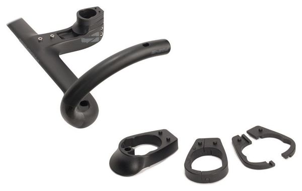 Combo cintre/potence Progress PG-245 Carbon Cockpit 42cm Noir 100mm