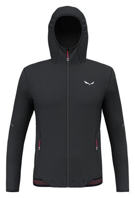 Salewa Pedroc Polarlite Hooded Fleece Zwart