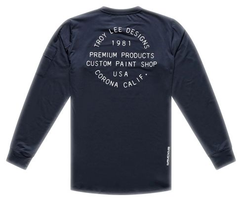 Maglia a maniche lunghe Troy Lee Designs Ruckus Ride nera