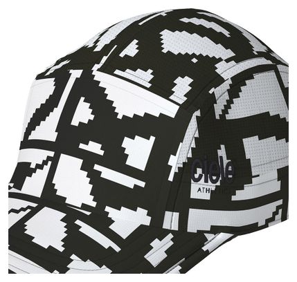 Gorra Ciele GOCap SC All Over Loopy Tile Negra/Blanca