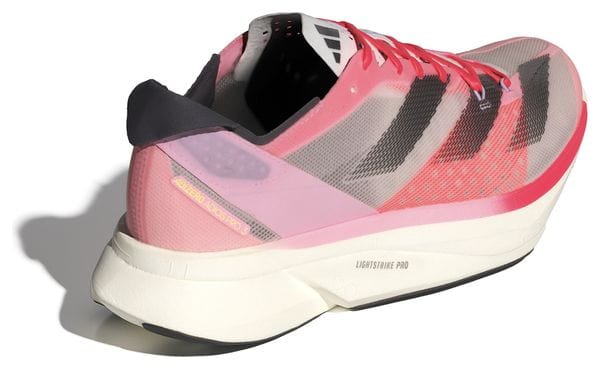 Zapatillas de running adidas Adizero Adios Pro 3 Rosa/Rojo Unisex