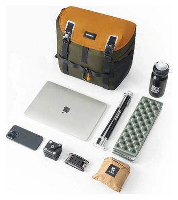 Sacoche de guidon extensible ROCKBROS verte