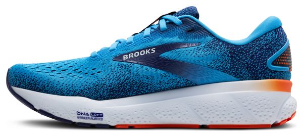 Chaussures Running Brooks Ghost 16 Bleu/Orange Homme