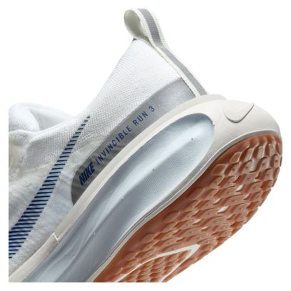 Nike Invincible 3 hardloopschoenen Wit/Blauw Heren
