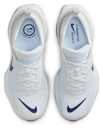 Nike Invincible 3 hardloopschoenen Wit/Blauw Heren