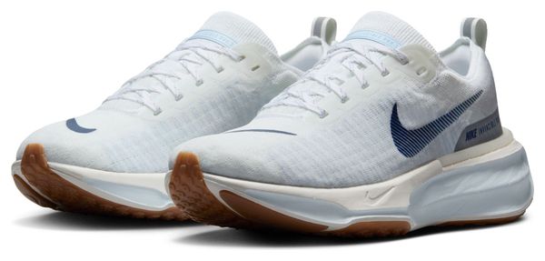 Nike Invincible 3 hardloopschoenen Wit/Blauw Heren