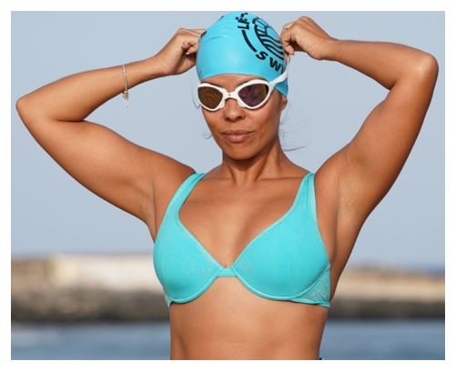 BuddySwim OzeanX Zwembril Wit/Iridium Spiegel