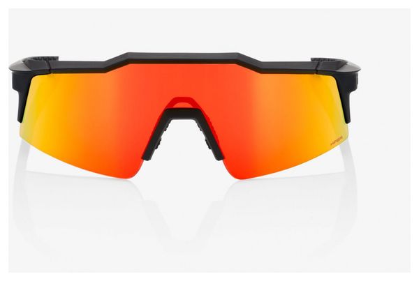Gafas de sol 100% Speedcraft SL Negro / Rojo Hiper Mirror + Lente transparente