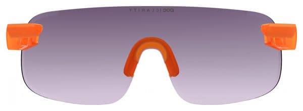 Poc Elicit Orange Fluo Translucent Violet/Gold Mirror Glasses