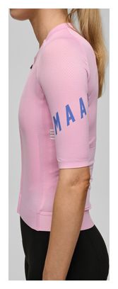 Maillot Manches Courtes Maap Apex Aeon Rose Femme