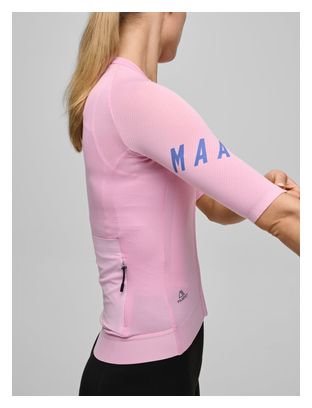 Maillot Manches Courtes Maap Apex Aeon Rose Femme