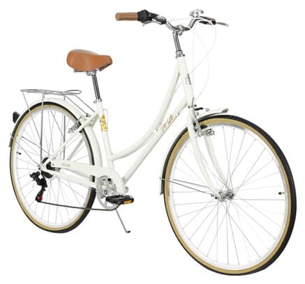 FabricBike Step City - Vélo de route pour femmes 28” Sand Cream