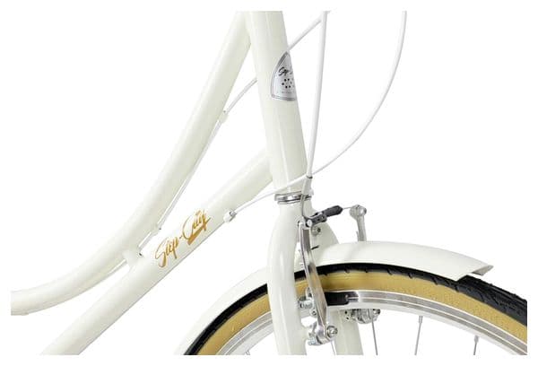 FabricBike Step City - Vélo de route pour femmes 28” Sand Cream