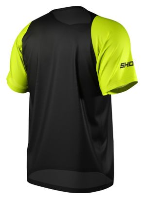 Shot Neo Defender Short Sleeve Jersey Black / Yellow