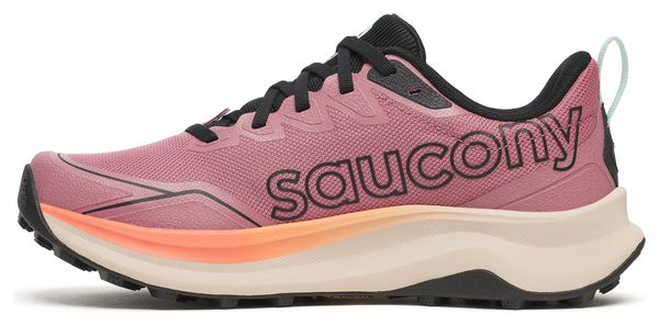 Chaussures Trail Saucony Peregrine 16 Rose Femme