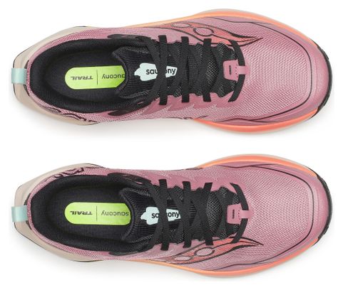 Chaussures Trail Saucony Peregrine 16 Rose Femme