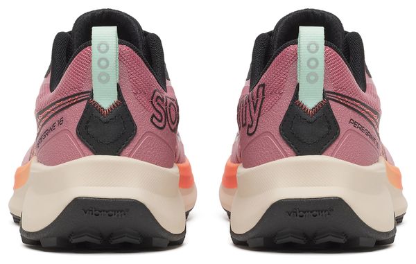 Chaussures Trail Saucony Peregrine 16 Rose Femme