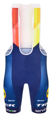 Culotte corto con tirantes Santini Team Lidl-Trek 2026 Hombre