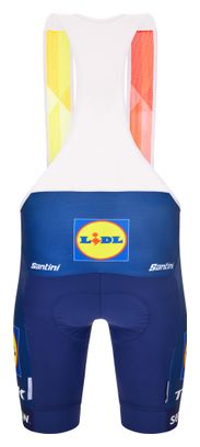 Culotte corto con tirantes Santini Team Lidl-Trek 2026 Hombre