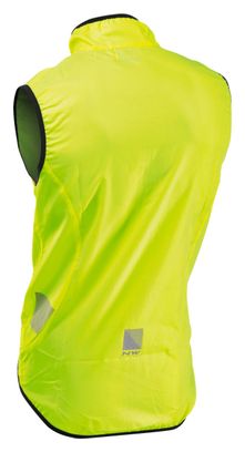 Northwave Vortex Windbreaker ärmelloses Neongelb
