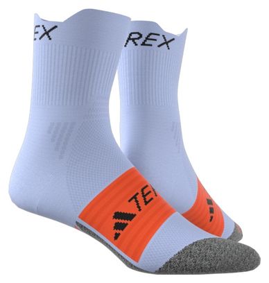 adidas running Terrex Trail Agravic Socks Blue Unisex