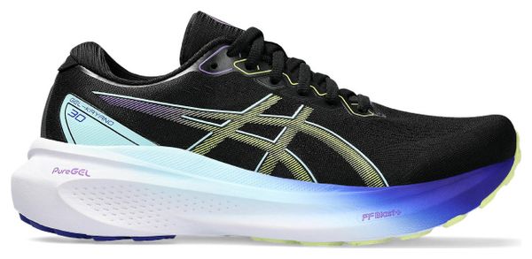 Chaussures de Running Asics Gel-Kayano 30 Noir Jaune Femme