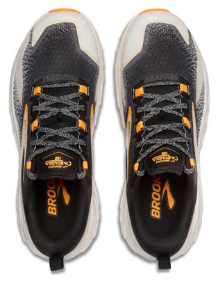 Chaussures Trail Brooks Cascadia 18 Noir/Blanc/Orange Homme