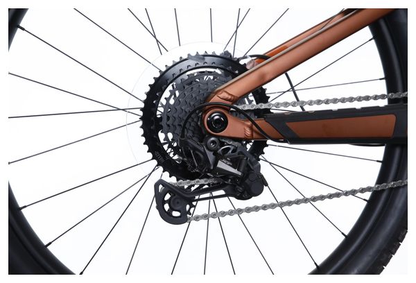 VTT Tout Suspendu Trek Fuel EX 8 Shimano XT 12V 29'' Matte Pennyflake / Orange  - Produit Reconditionné