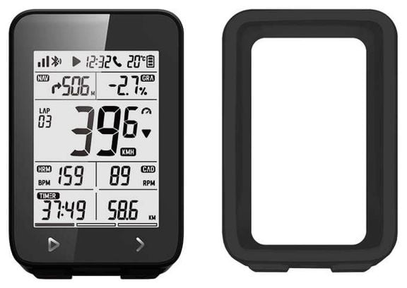 Compteur GPS iGPSPORT IGS320 avec Etui en silicone