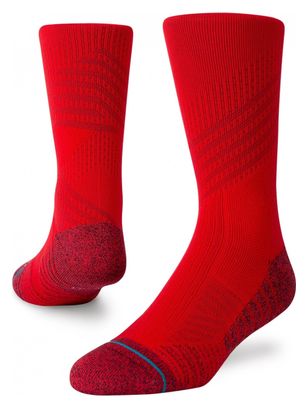 Stance Athletic Crew Staple Socks Red