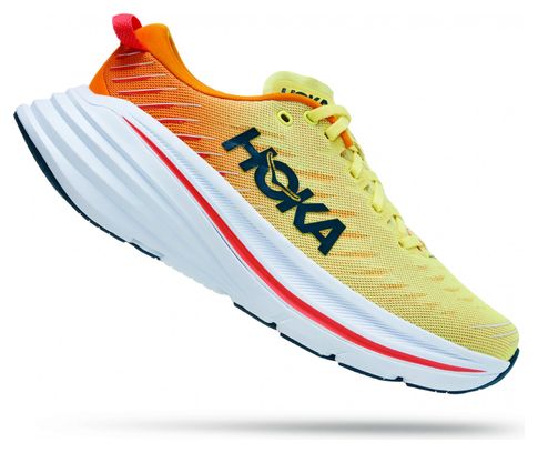 Chaussures de Running Hoka One One Bondi X Jaune orange