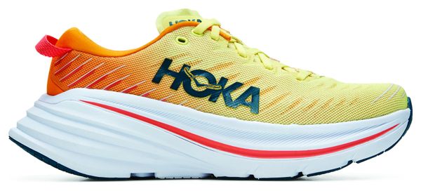 Chaussures de Running Hoka One One Bondi X Jaune orange