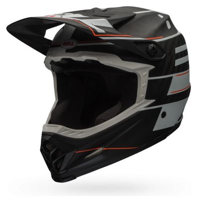 Casque Intégral Bell Full 9 Noir Mat Blanc