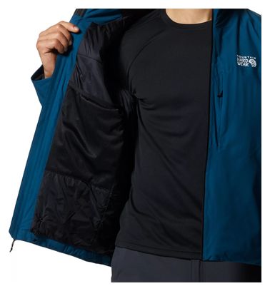 Mountain Hardwear Stretch Ozonic Waterproof Jacket Blue