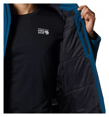 Mountain Hardwear Stretch Ozonic Waterproof Jacket Blue