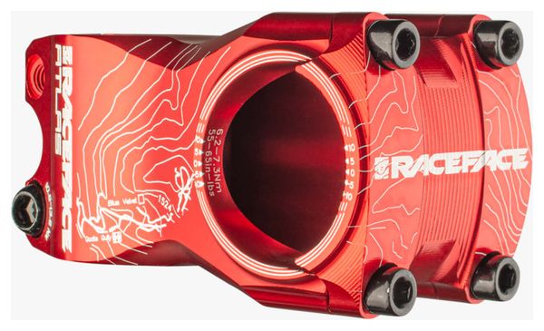 Attacco Race Face Atlas 31,8 mm 0° Red