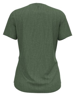 Odlo Zeroweight Engineered Women's Short Sleeve Shirt Khaki
