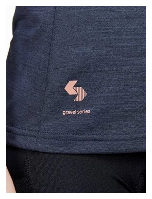 Maglia Craft Adv Gravel donna a manica corta Nero