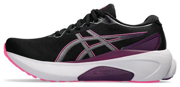 Asics Gel Kayano 30 Running Shoes Black Pink Women's