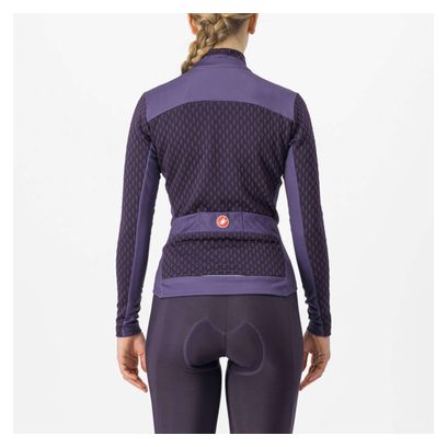 Castelli Sfida 2 Dames Paars Lange Mouw Jas