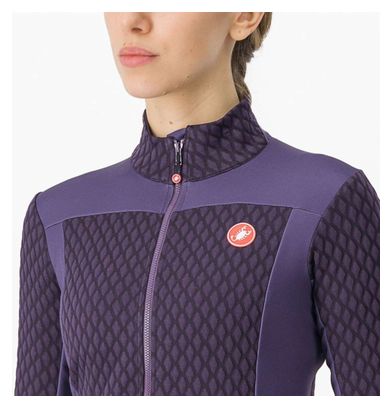 Castelli Sfida 2 Dames Paars Lange Mouw Jas