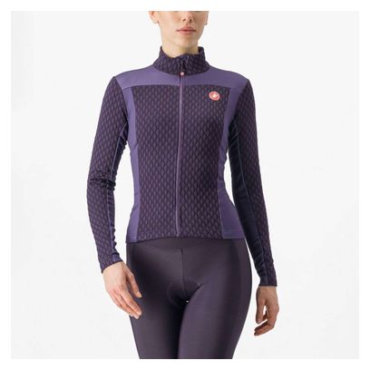 Castelli Sfida 2 Dames Paars Lange Mouw Jas